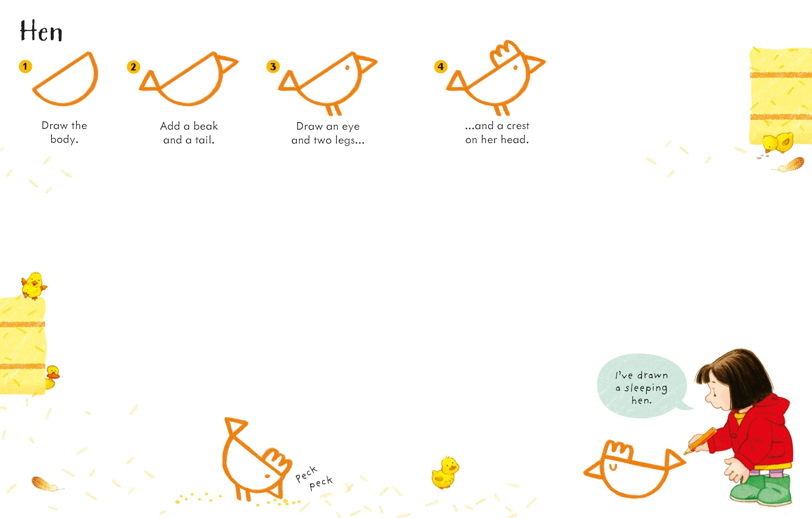 poppy and sam's step-by-step drawing book