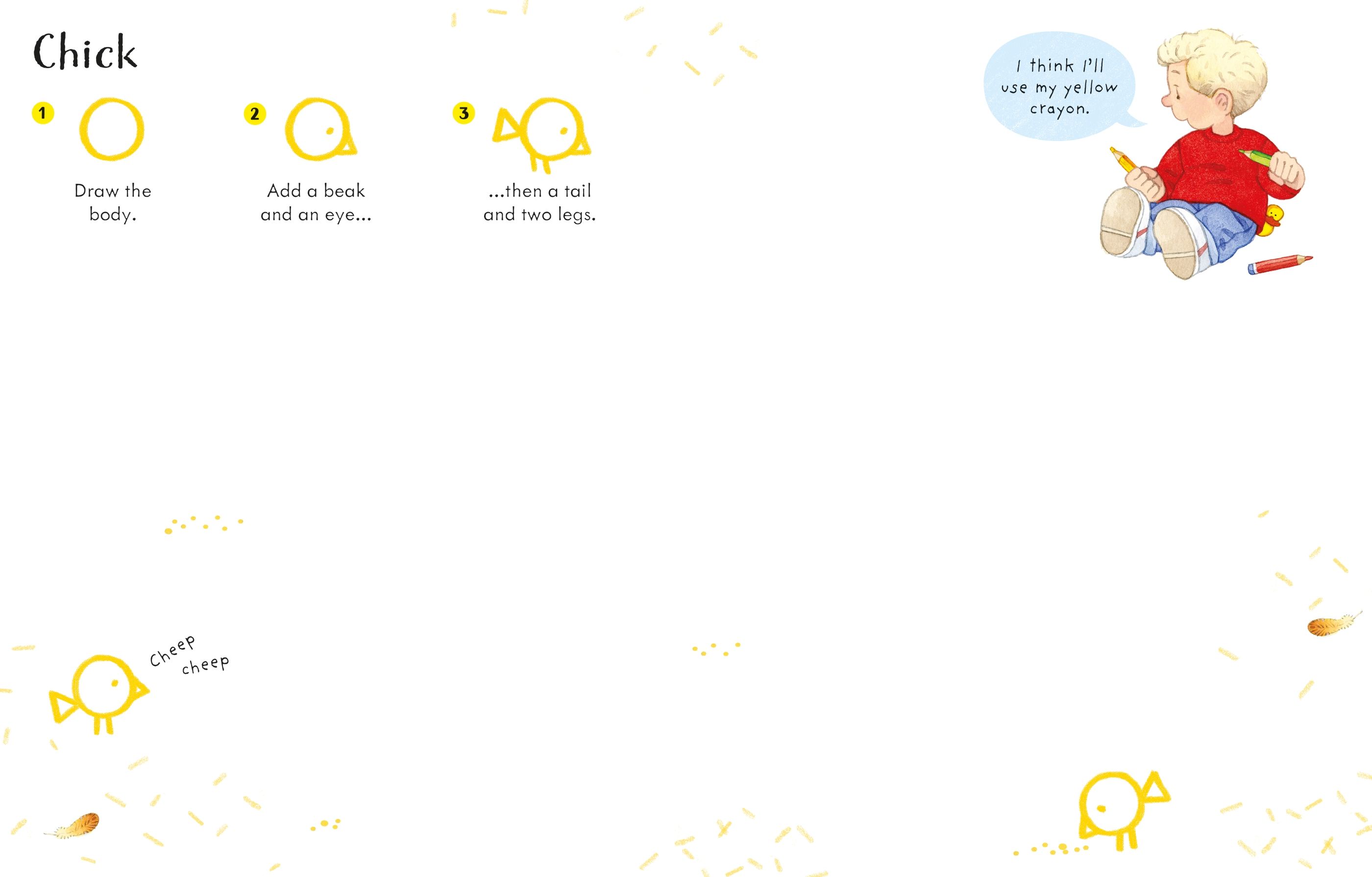 poppy and sam's step-by-step drawing book