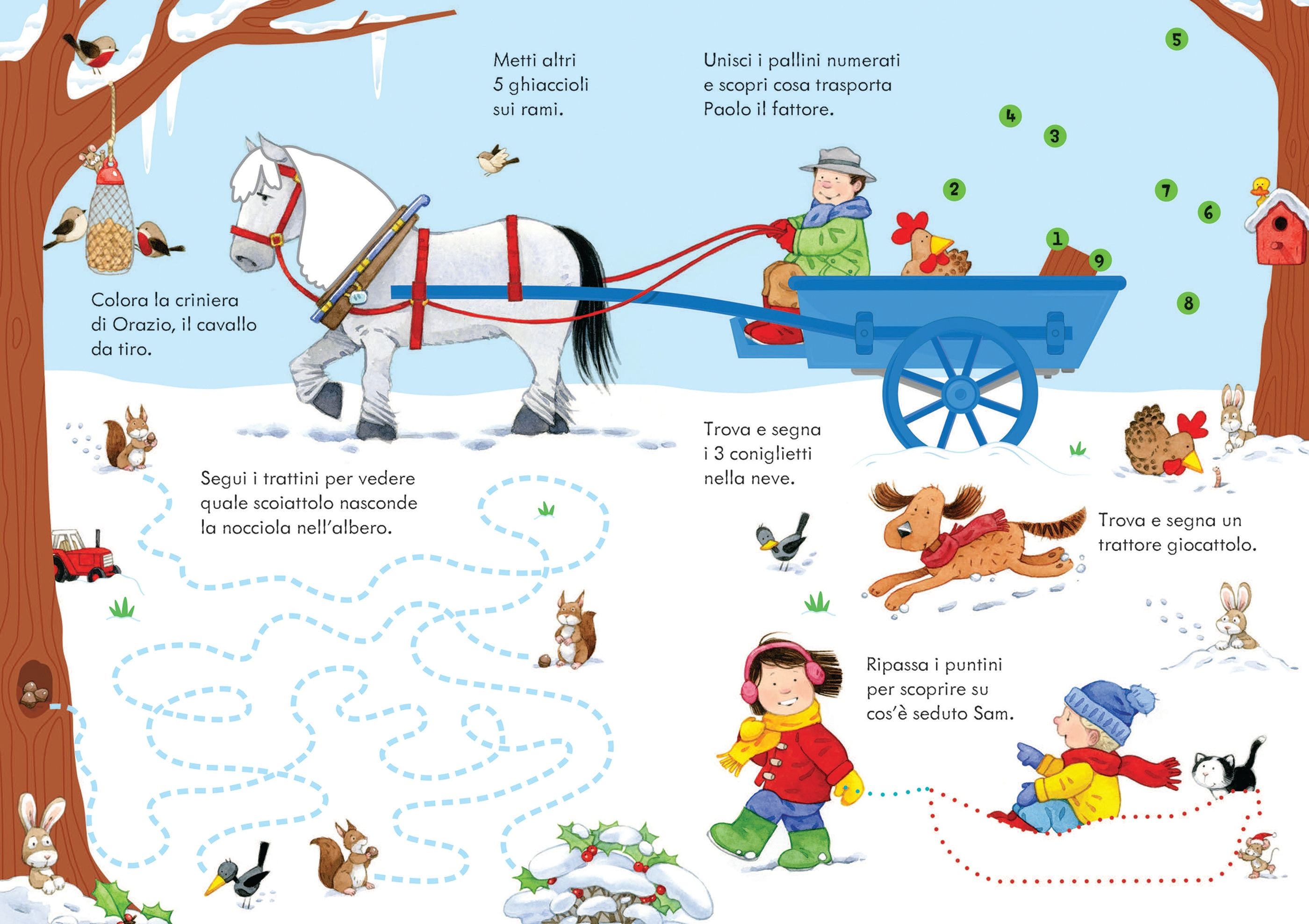 poppy and sam's wipe-clean christmas activities