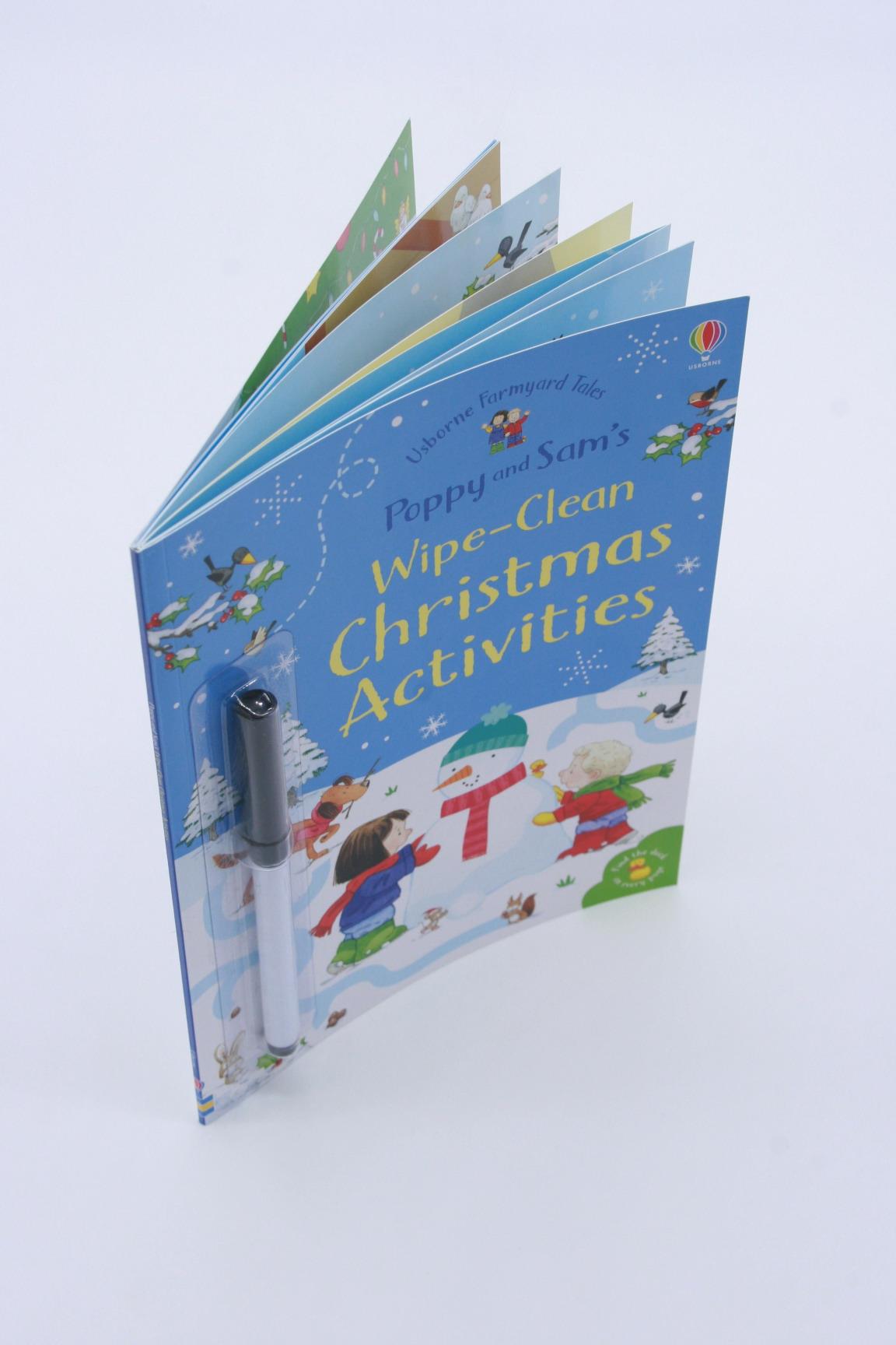 poppy and sam's wipe-clean christmas activities