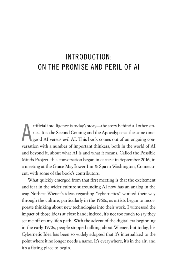 possible minds - 25 ways of looking at ai