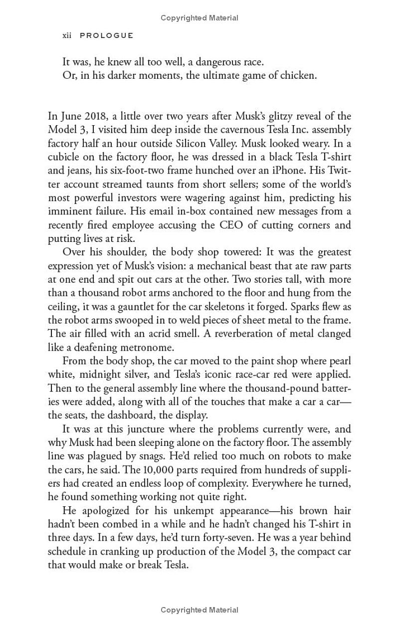 power play: elon musk, tesla, and the bet of the century