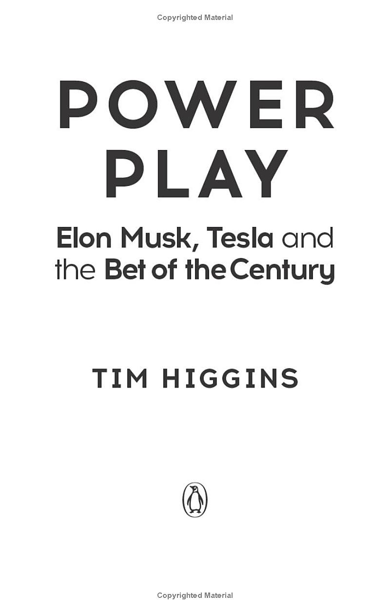 power play: elon musk, tesla, and the bet of the century