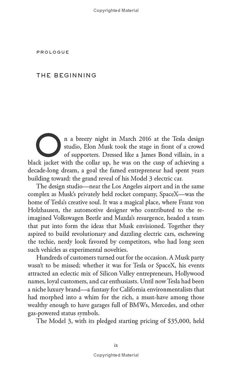 power play: elon musk, tesla, and the bet of the century