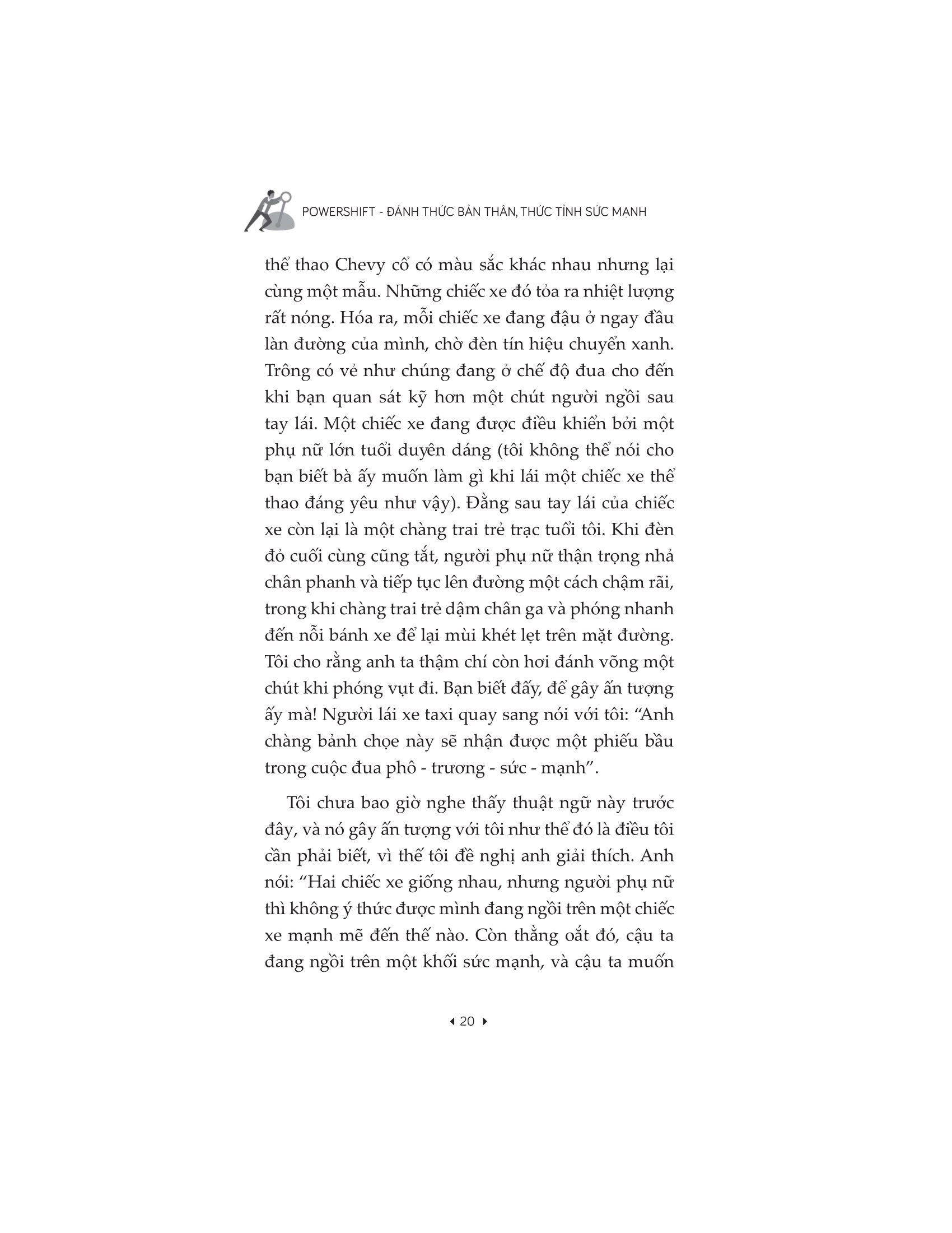 powershift - đánh thức bản thân - thức tỉnh sức mạnh