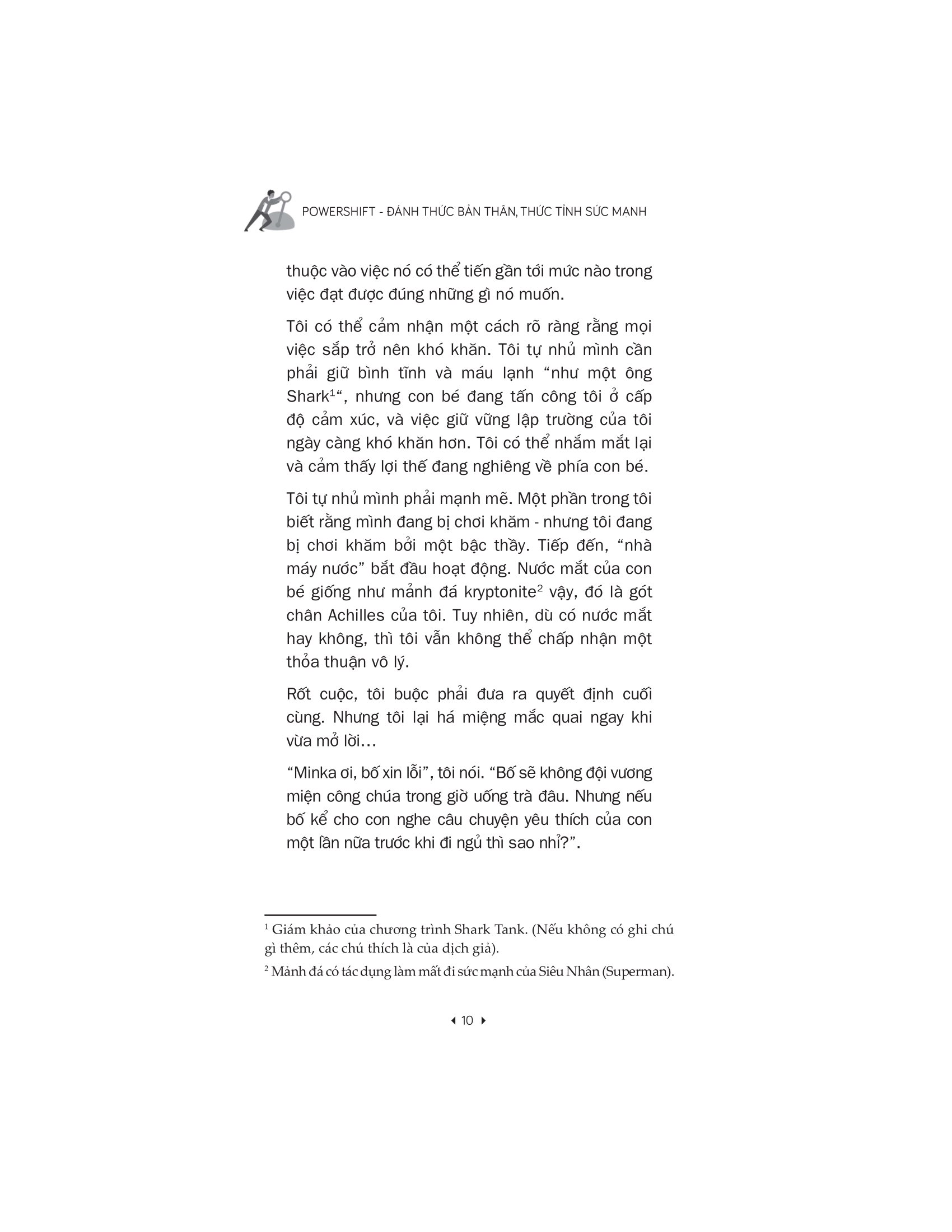 powershift - đánh thức bản thân - thức tỉnh sức mạnh