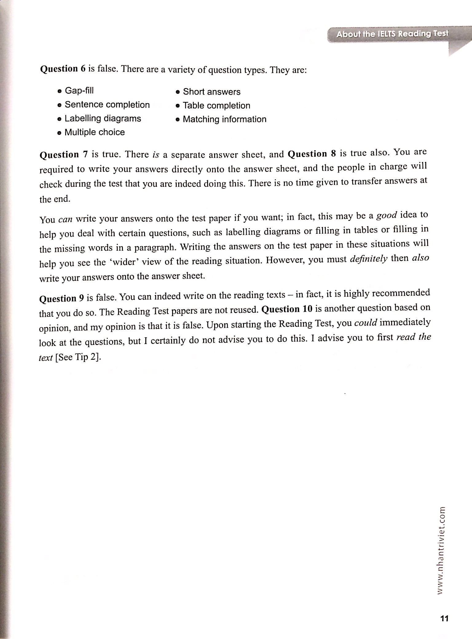 practical ielts strategies - ielts reading