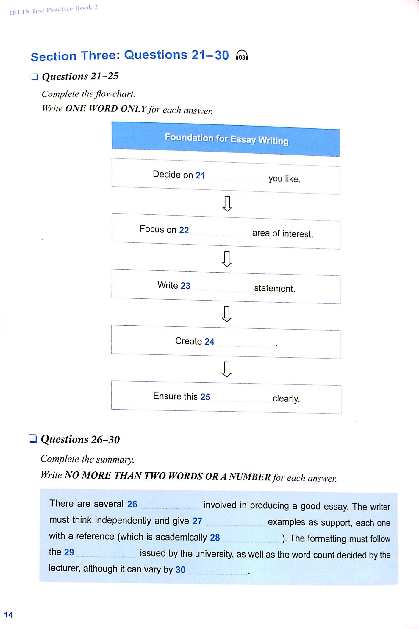 practical ielts strategies - test practice book 2