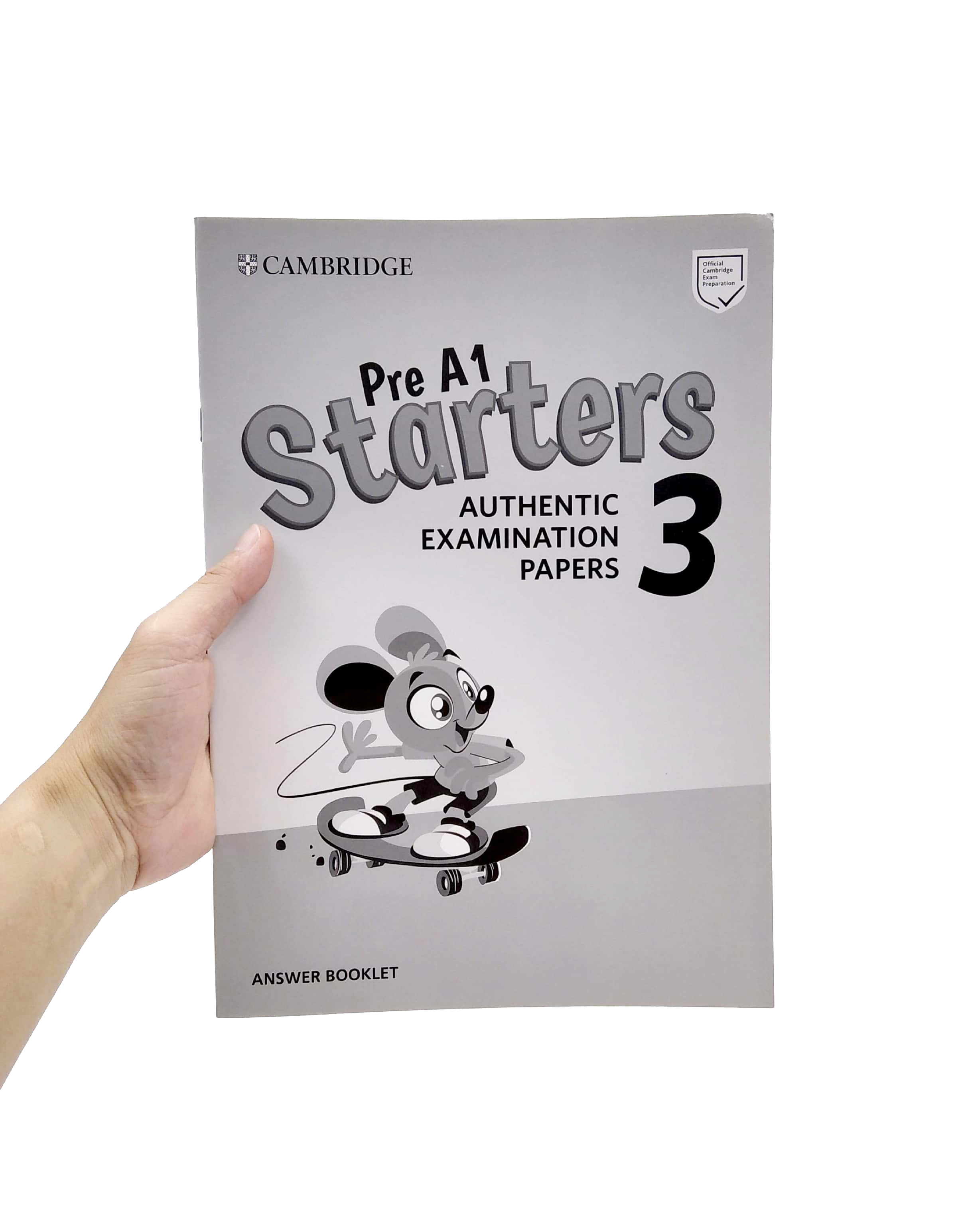 pre a1 starters 3 answer booklet: authentic examination papers