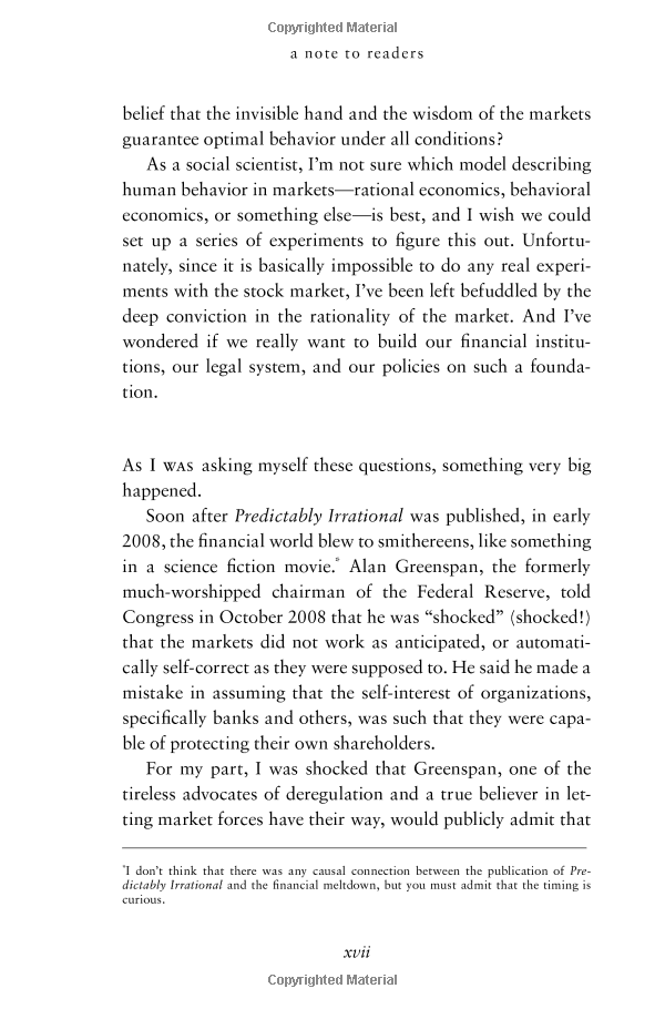 predictably irrational: the hidden forces that shape our decisions