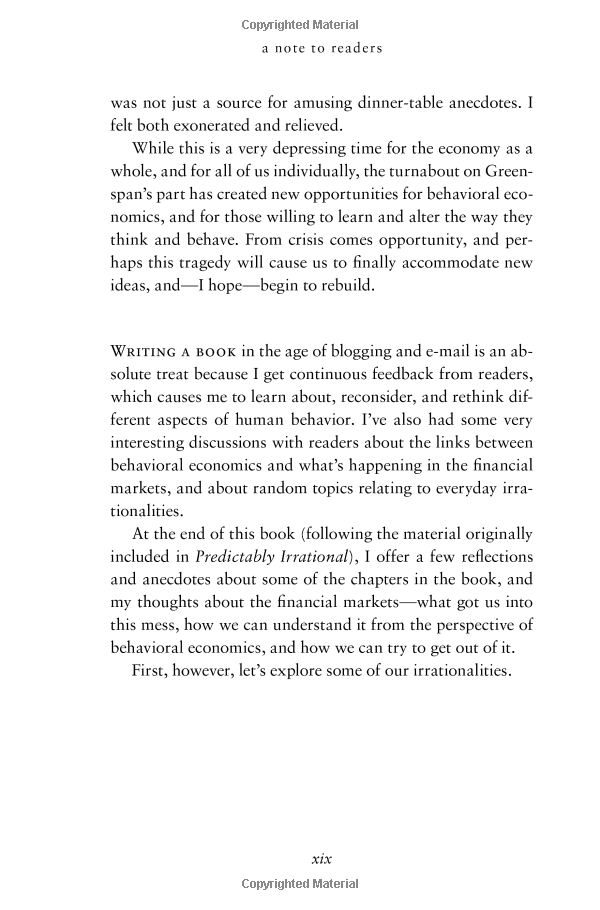 predictably irrational: the hidden forces that shape our decisions