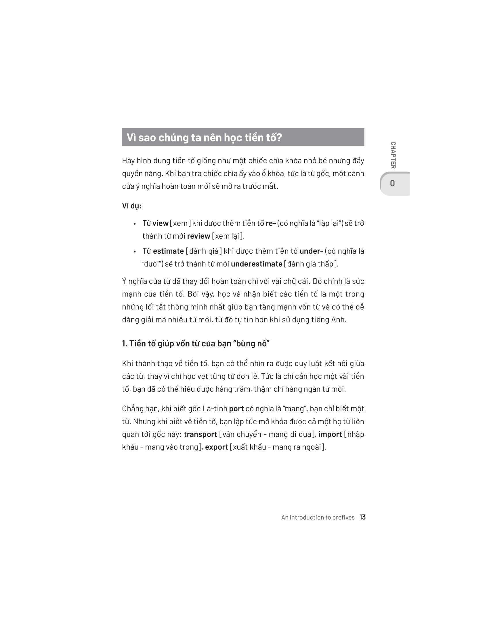 Prefix Workout - Giải Mã Từ Vựng Tiếng Anh Với Tiền Tố