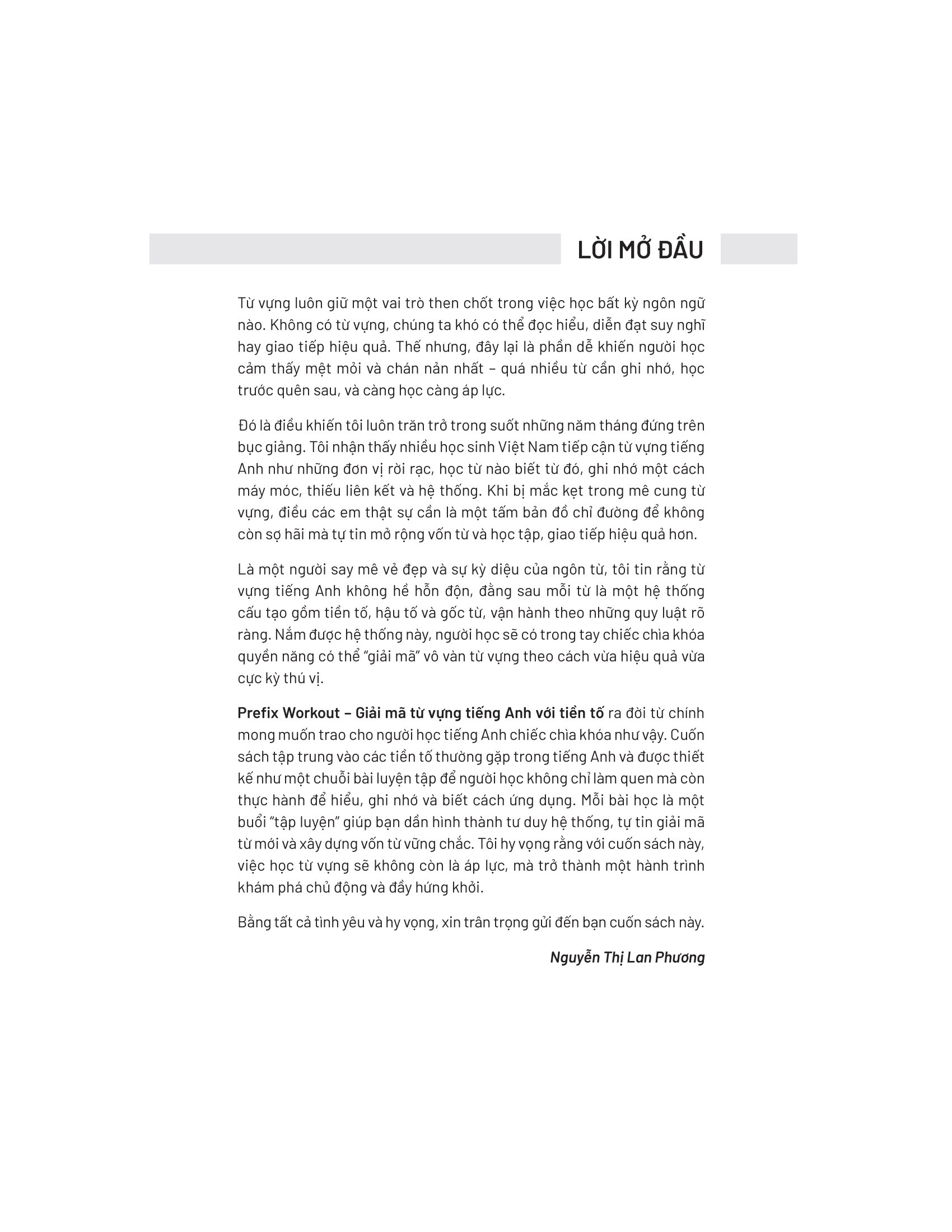 Prefix Workout - Giải Mã Từ Vựng Tiếng Anh Với Tiền Tố