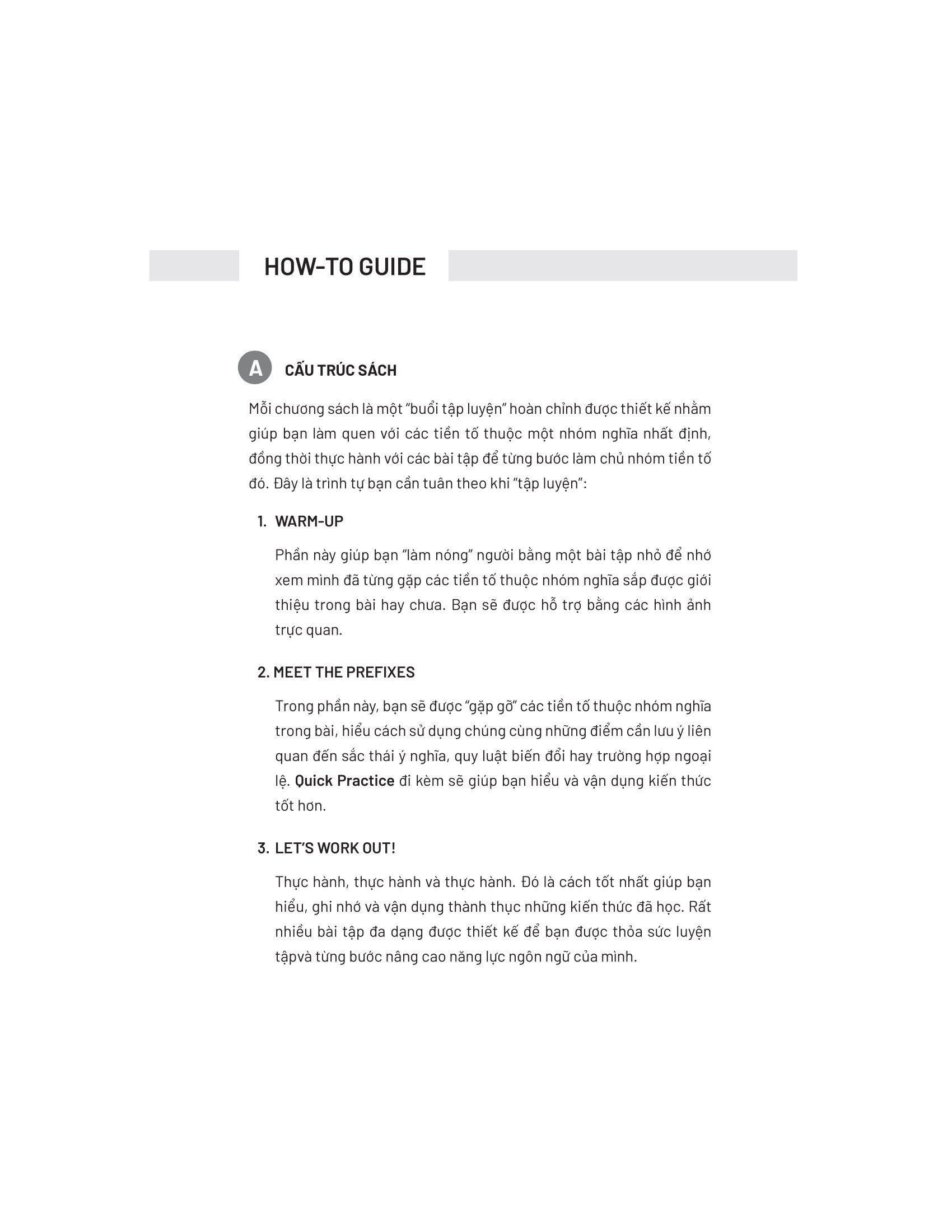 Prefix Workout - Giải Mã Từ Vựng Tiếng Anh Với Tiền Tố