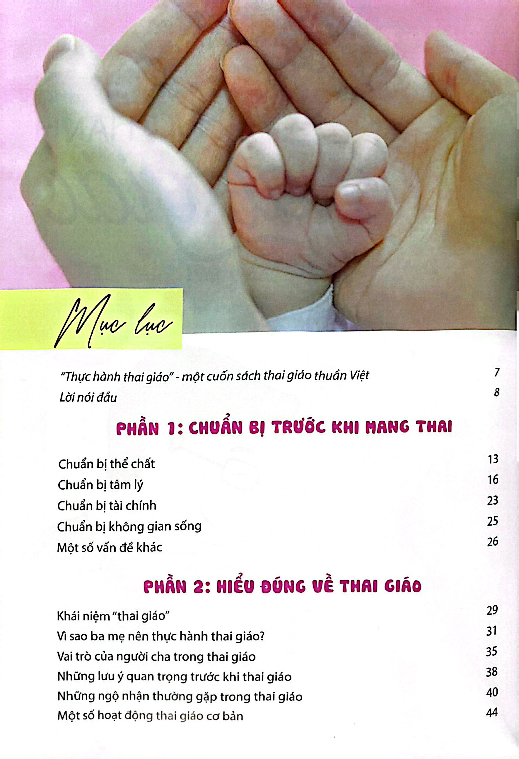 prenatal parenting - thực hành thai giáo - cẩm nang thai giáo cho mẹ việt