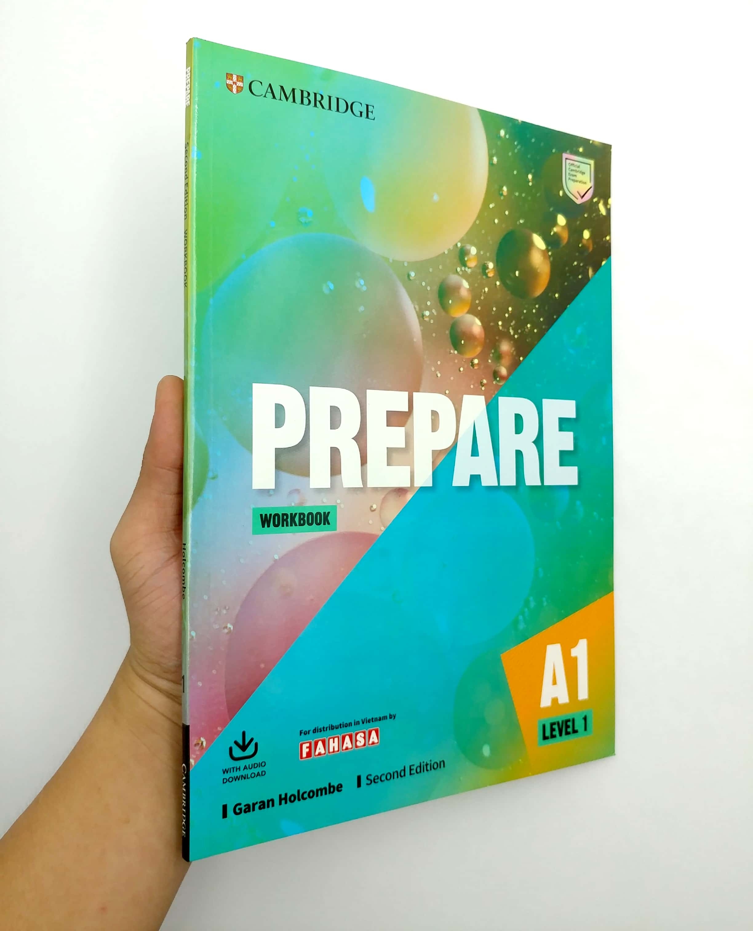 prepare a1 level 1 workbook with audio download