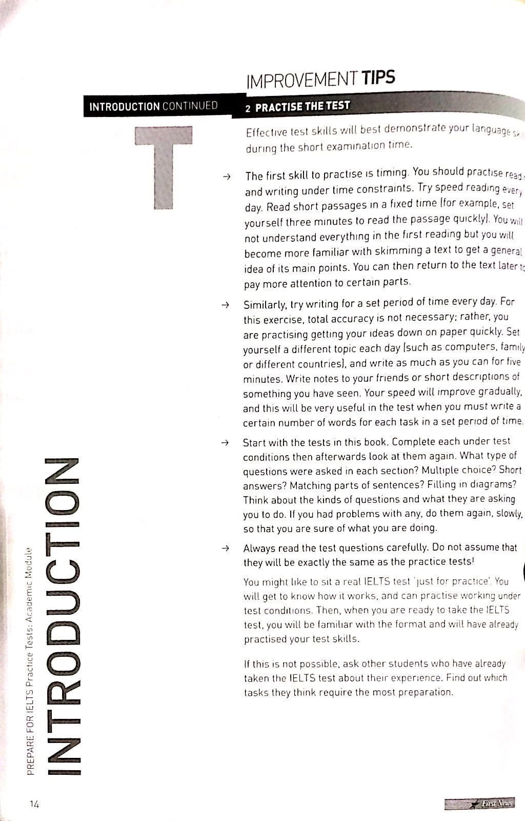prepare for ielts academic practice tests (không kèm cd) - khổ lớn