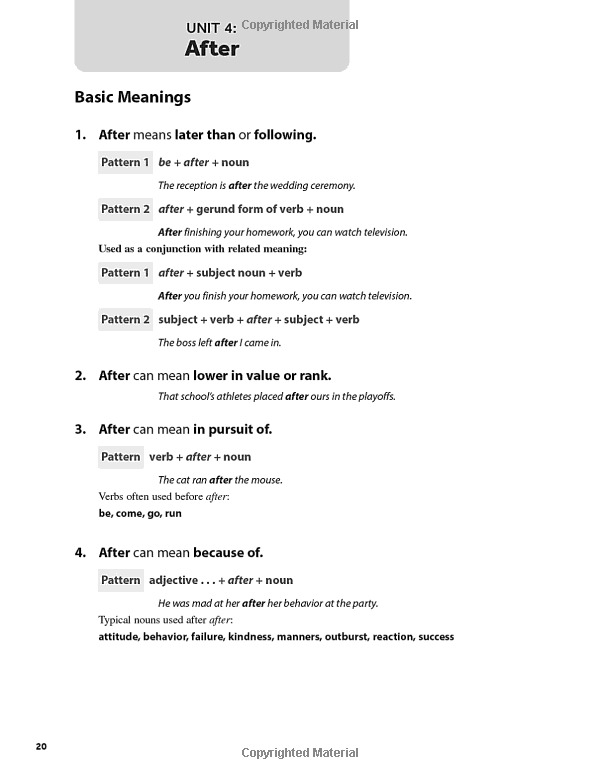 prepositions (barron's esl proficiency)