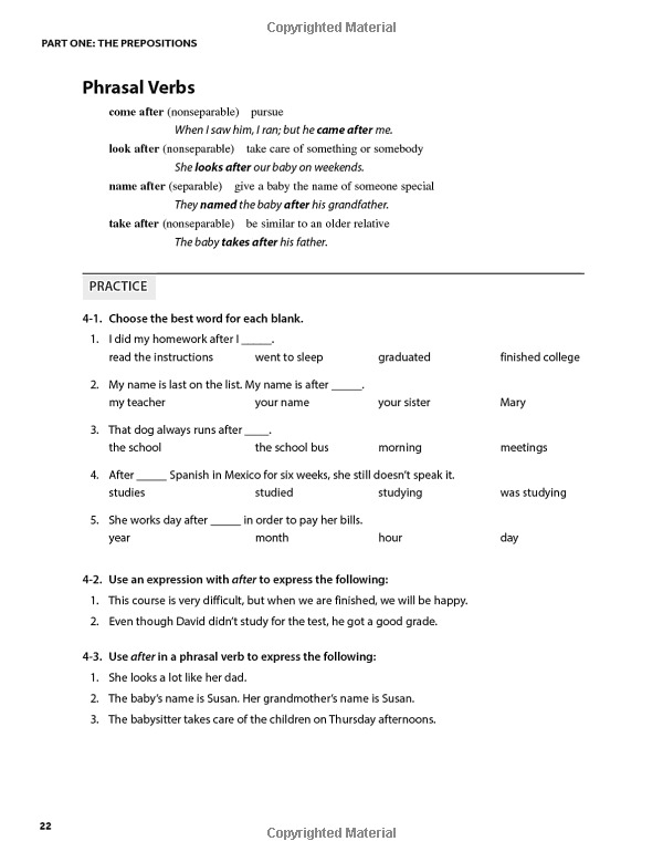 prepositions (barron's esl proficiency)