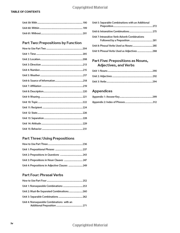 prepositions (barron's esl proficiency)