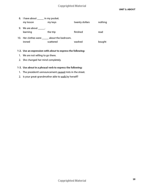 prepositions (barron's esl proficiency)