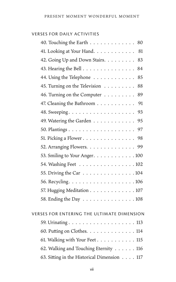 present moment wonderful moment