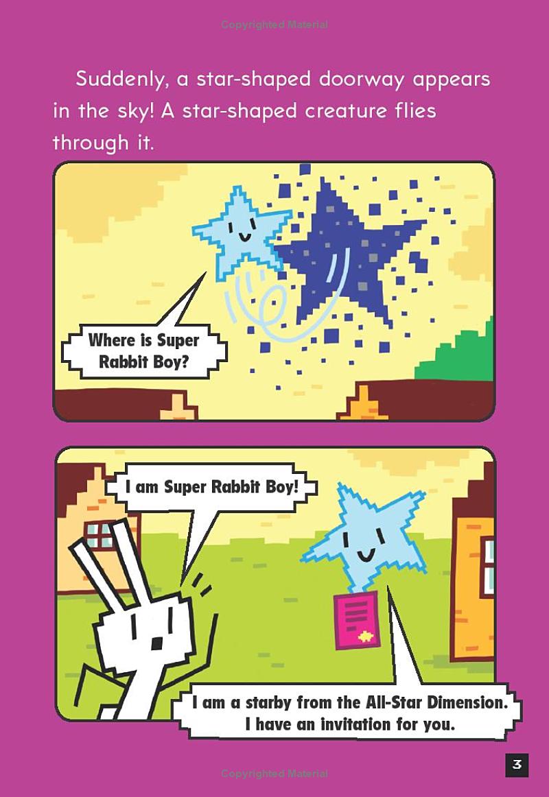 press start! - book 8 - super rabbit all-stars!