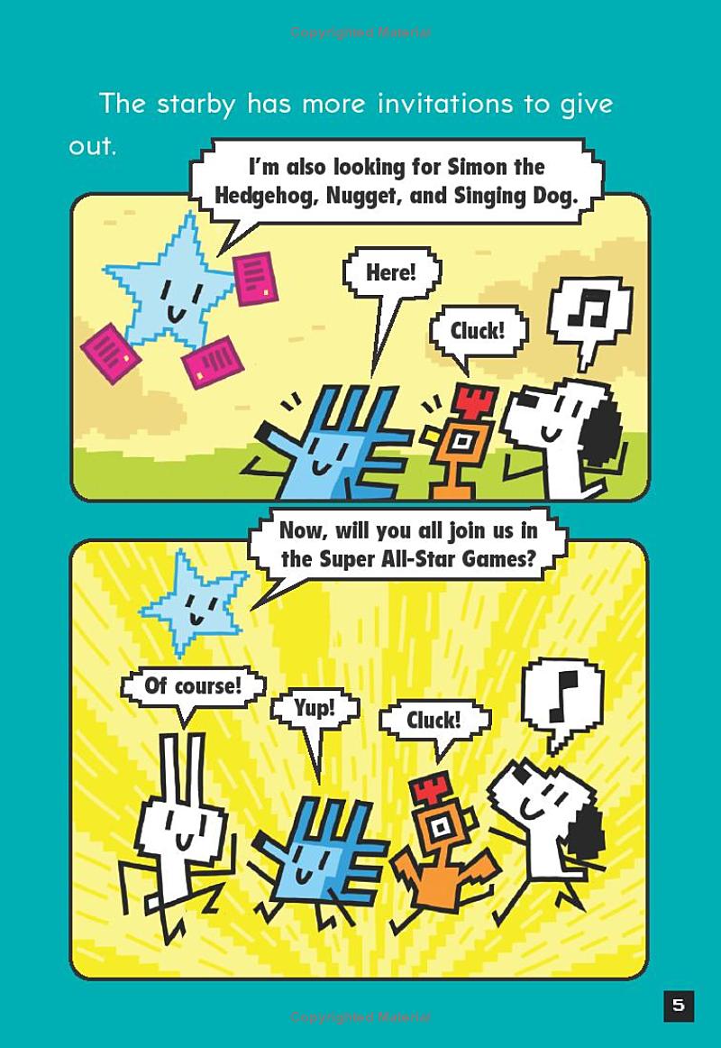 press start! - book 8 - super rabbit all-stars!