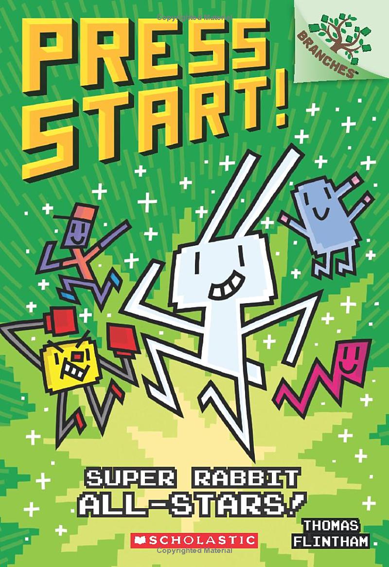 press start! - book 8 - super rabbit all-stars!