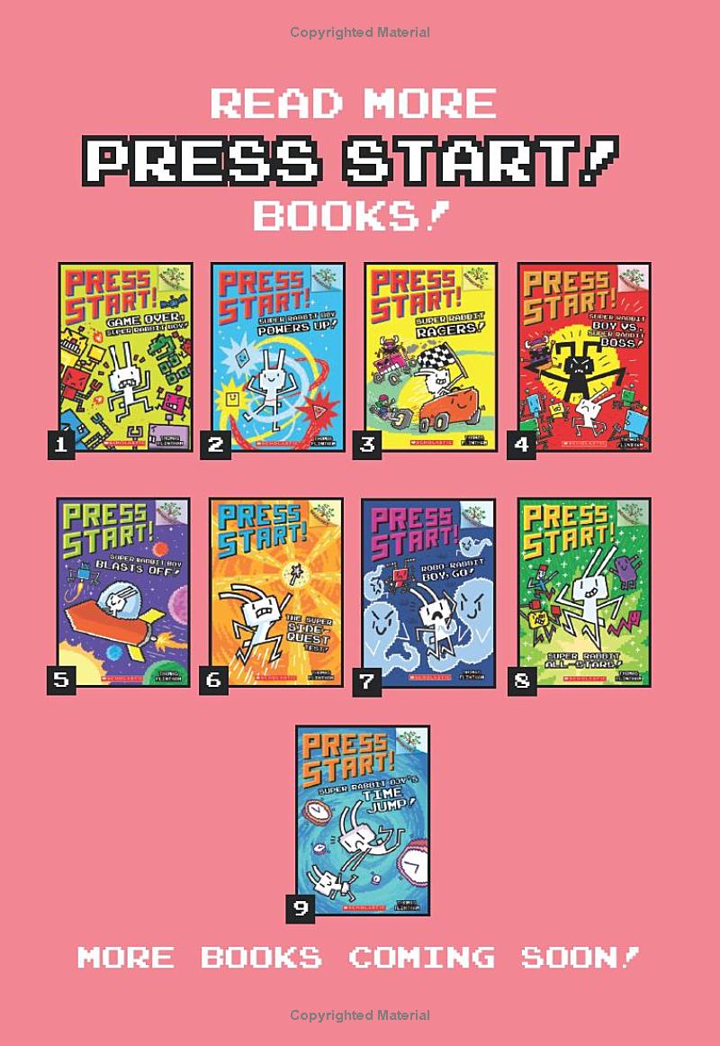 press start! - book 8 - super rabbit all-stars!