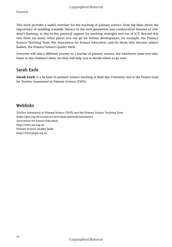 primary science: teaching theory and practice (achieving qts series)