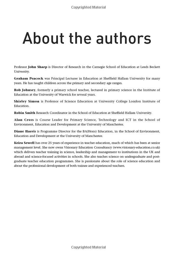 primary science: teaching theory and practice (achieving qts series)