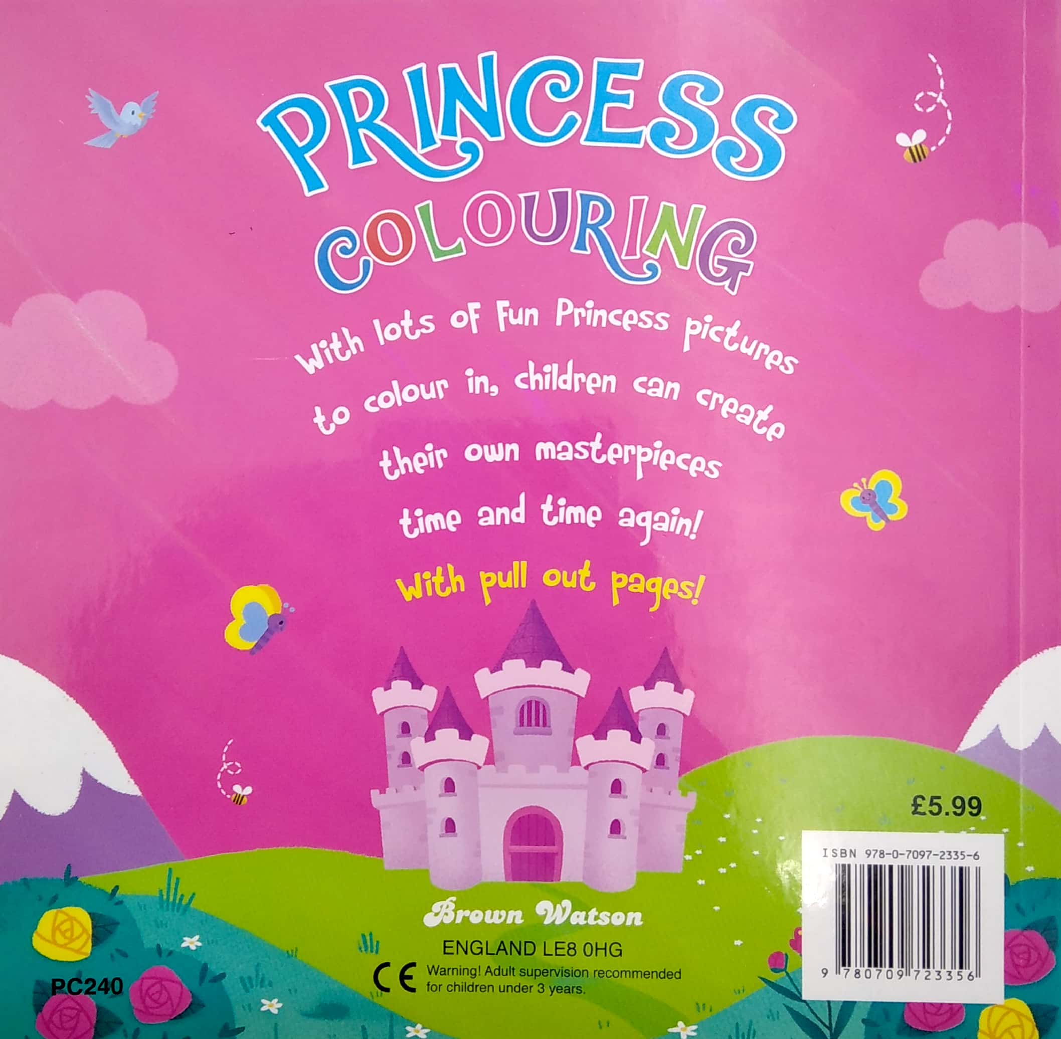 princess colouring