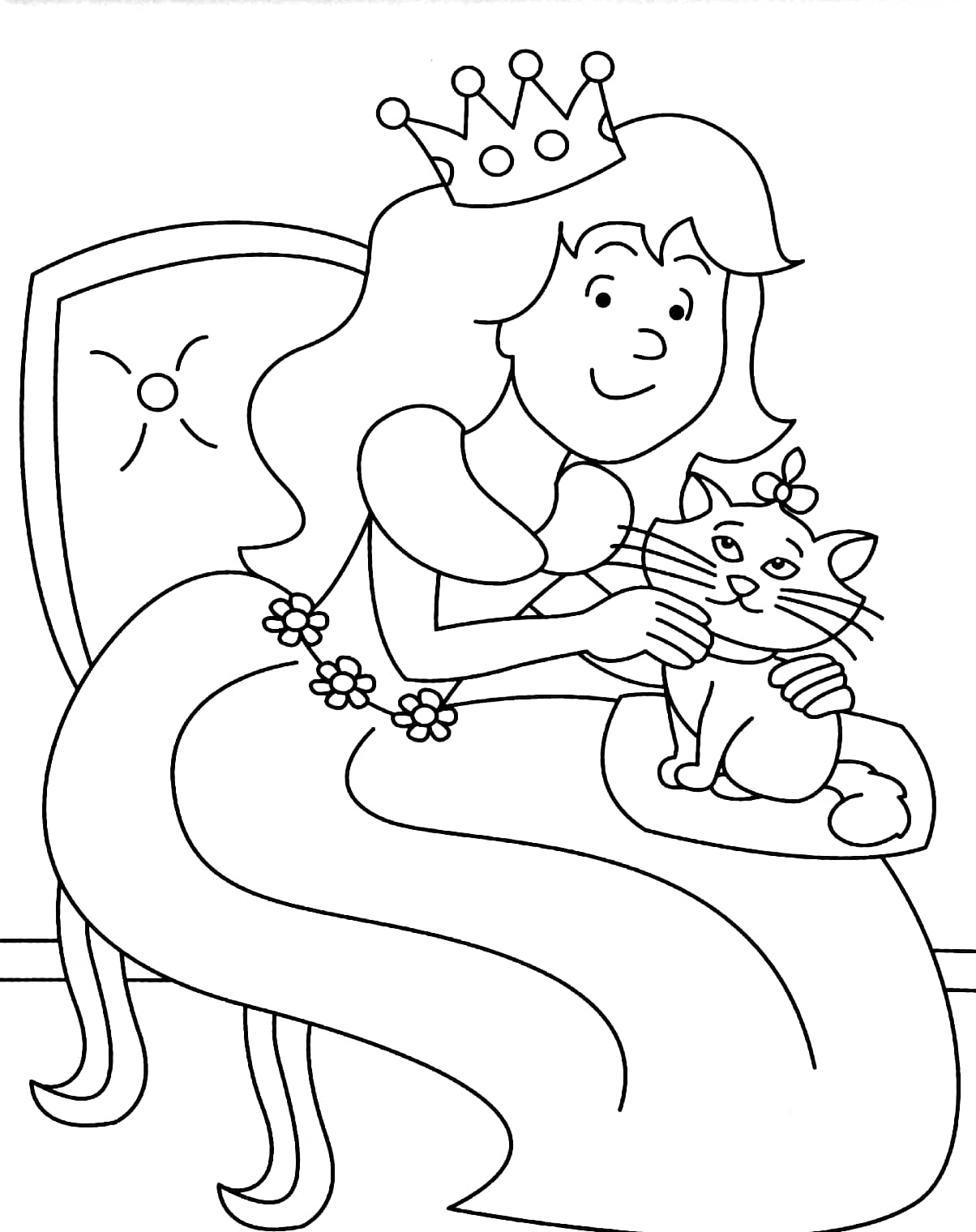 princess colouring fun