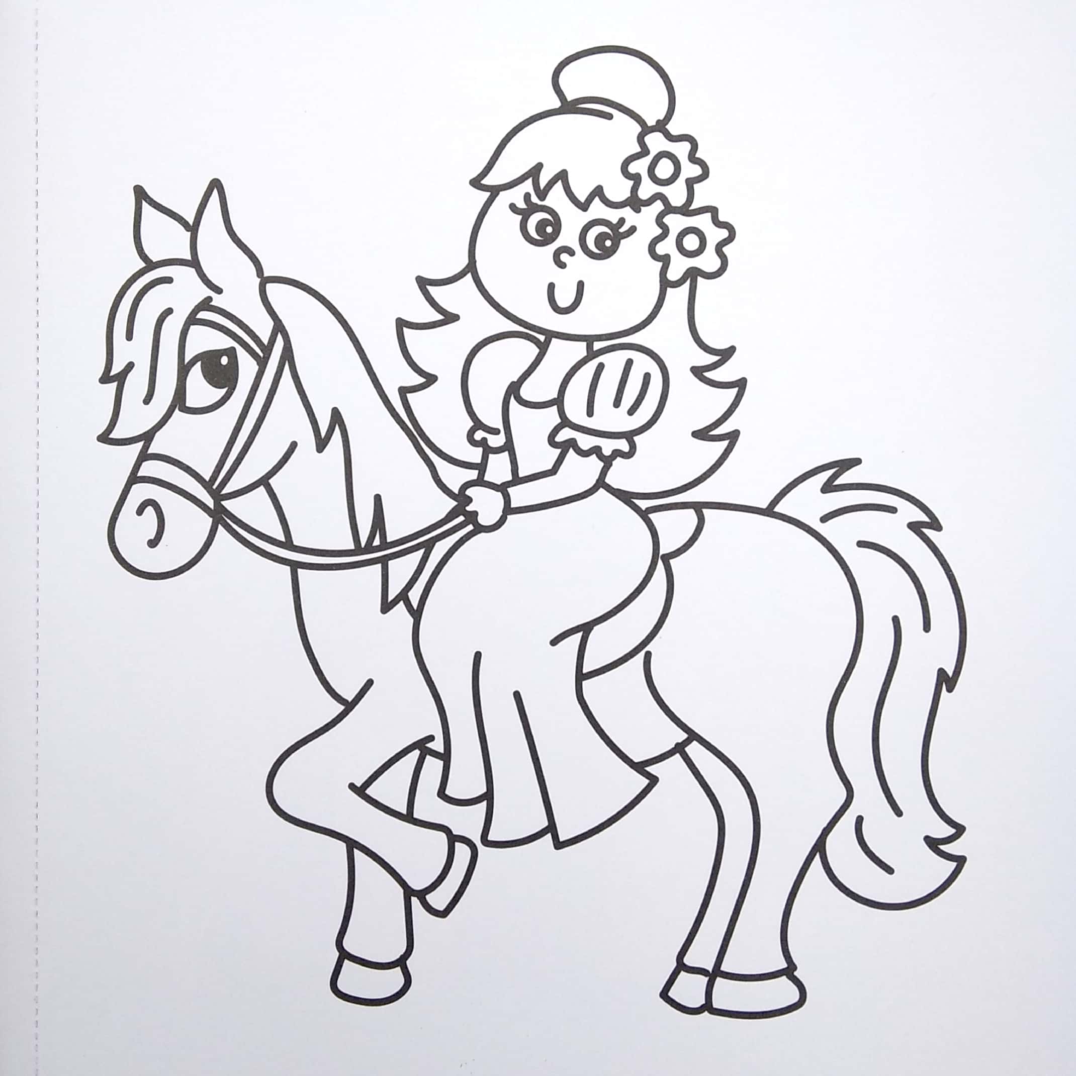 princess copy colour