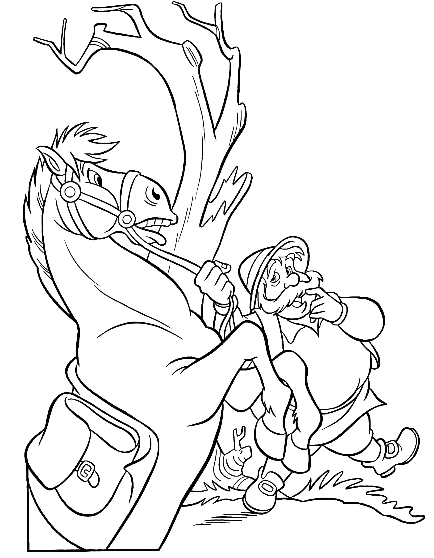 princess copy colour: beauty & the beast