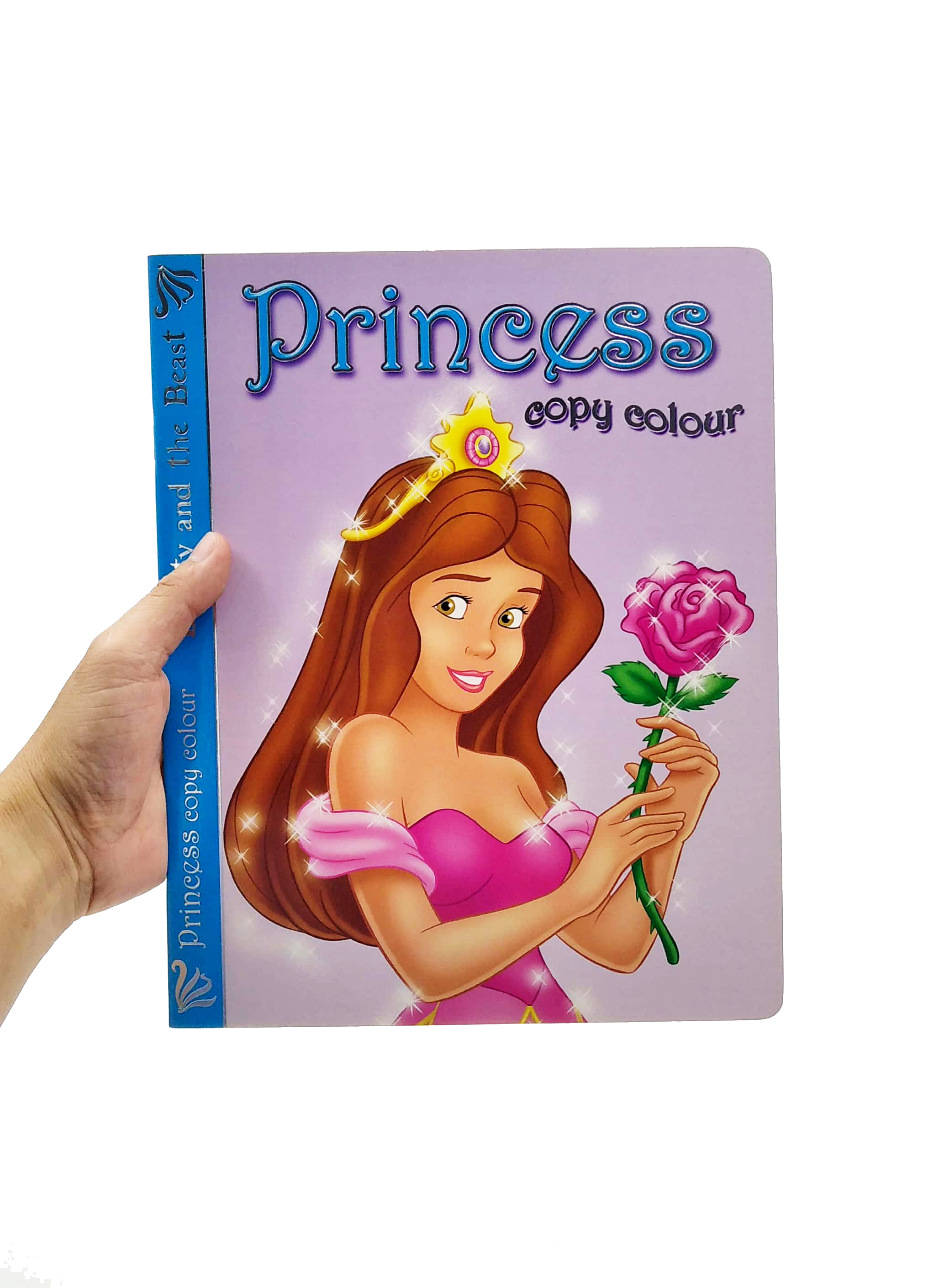 princess copy colour: beauty & the beast