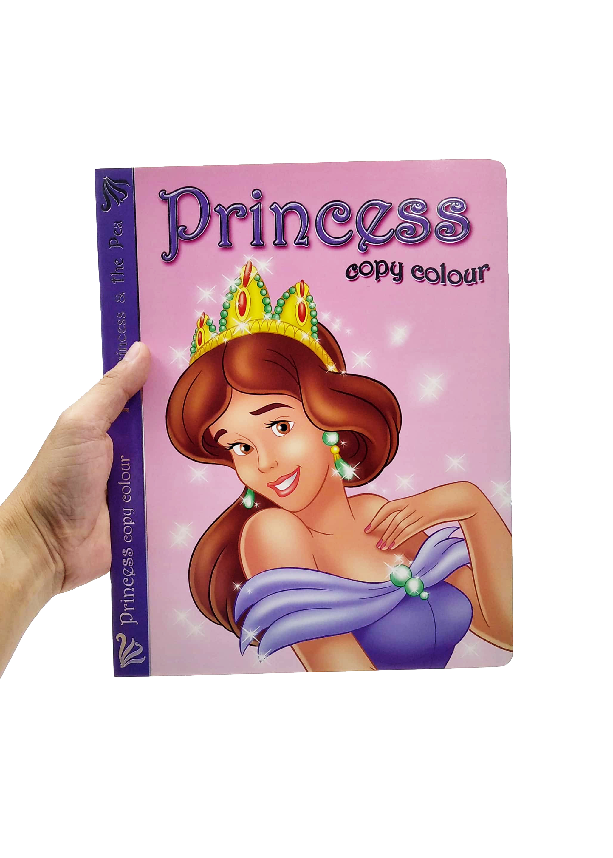 princess copy colour: princess and the pea