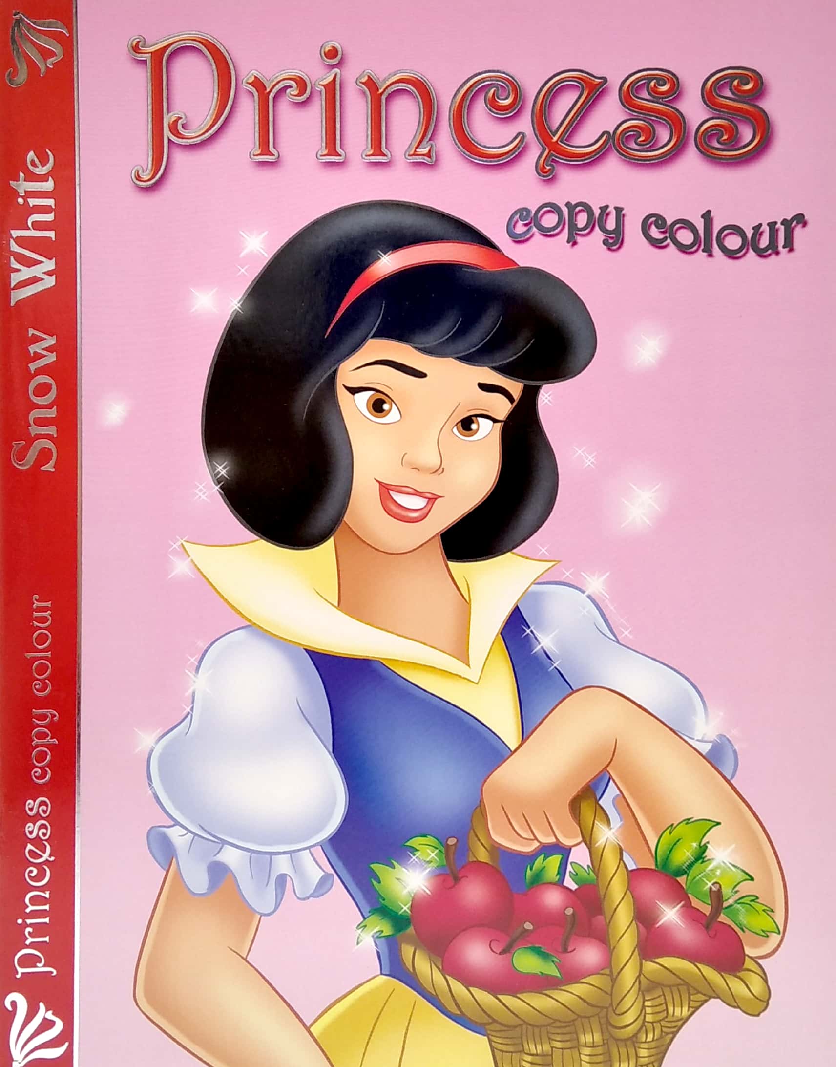 princess copy colour: snow white
