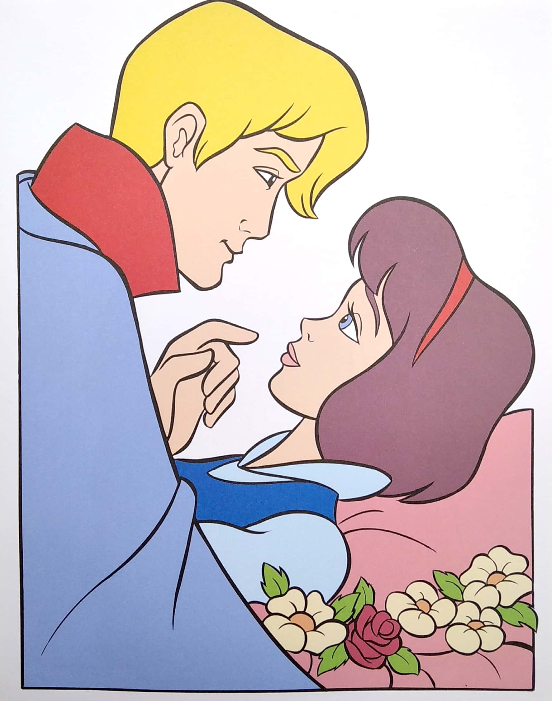 princess copy colour: snow white