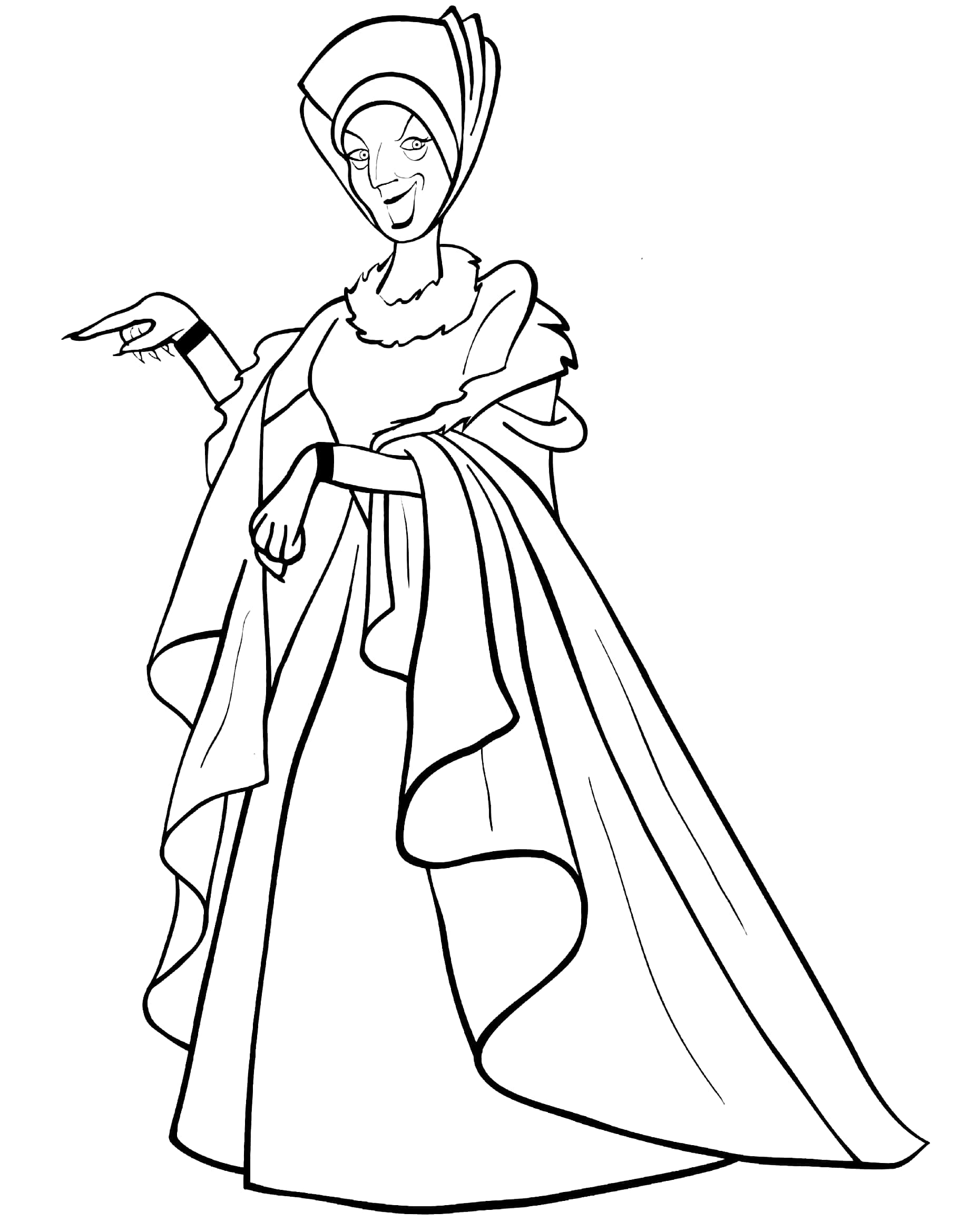 princess copy colour: snow white