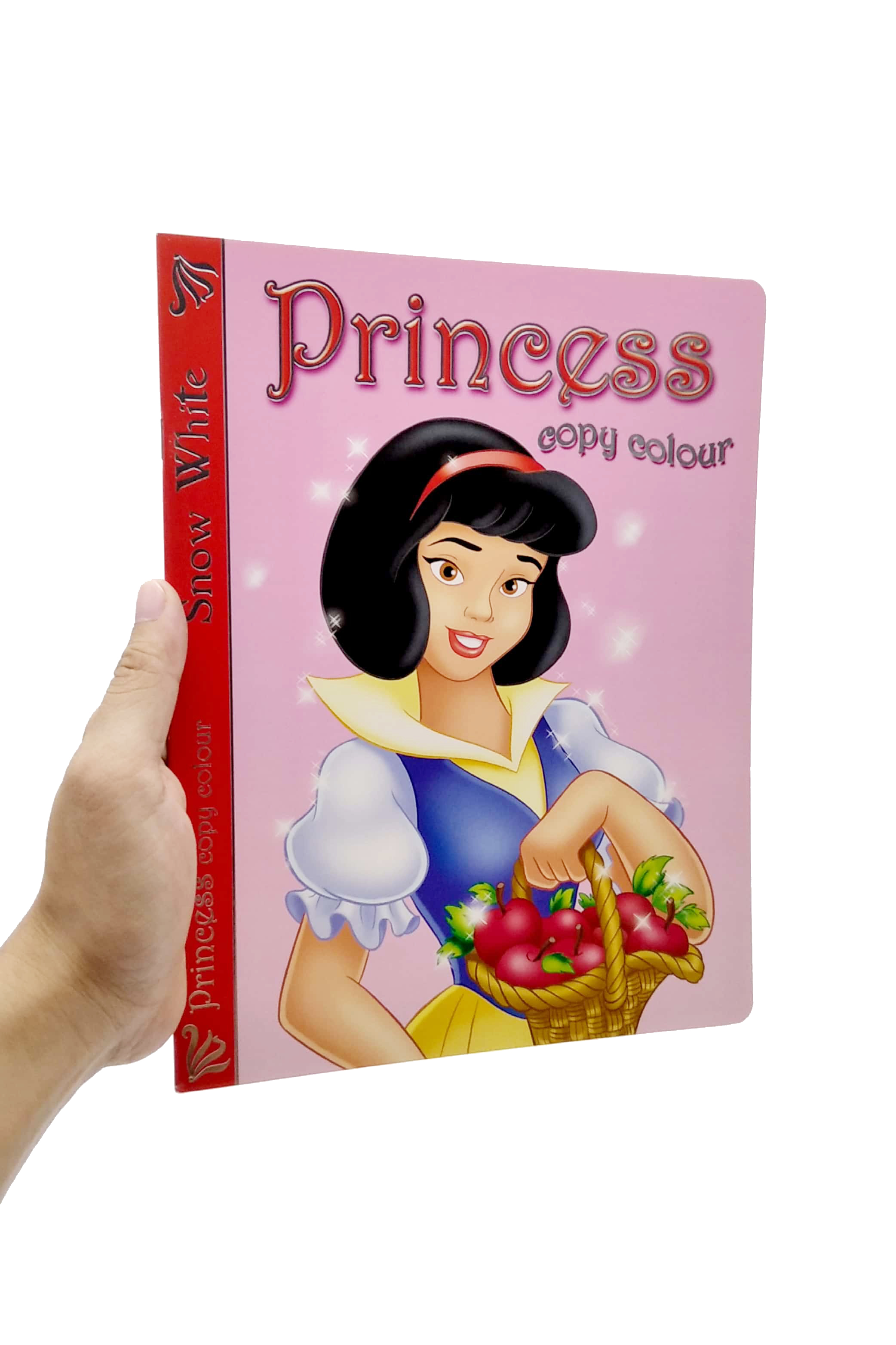 princess copy colour: snow white