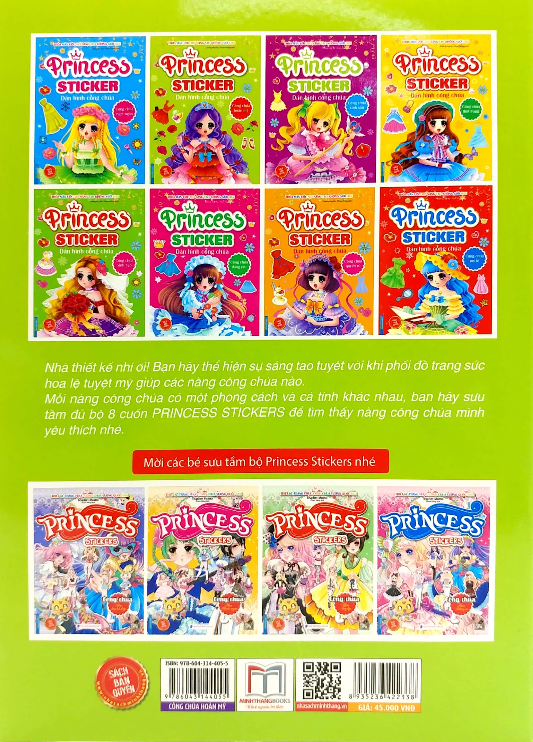 princess sticker - dán hình công chúa - công chúa hoàn mỹ