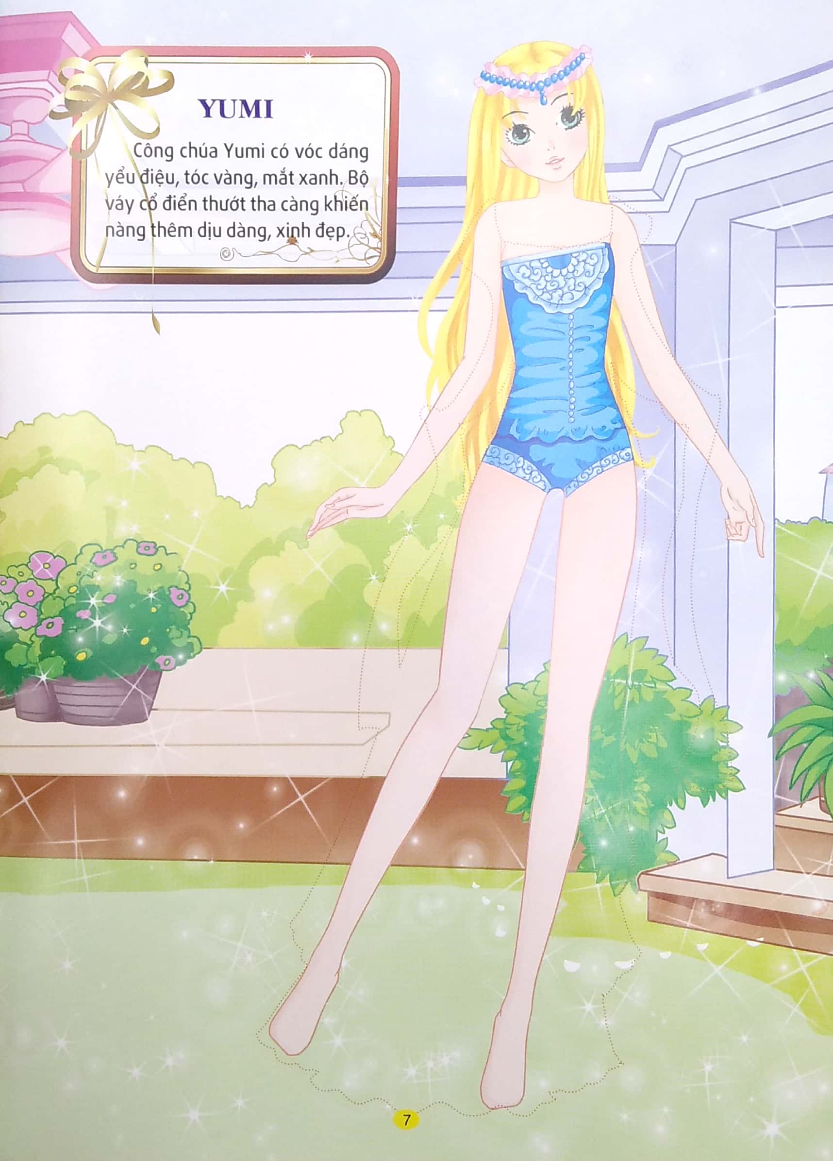 princess sticker - dán hình công chúa - công chúa ngọt ngào