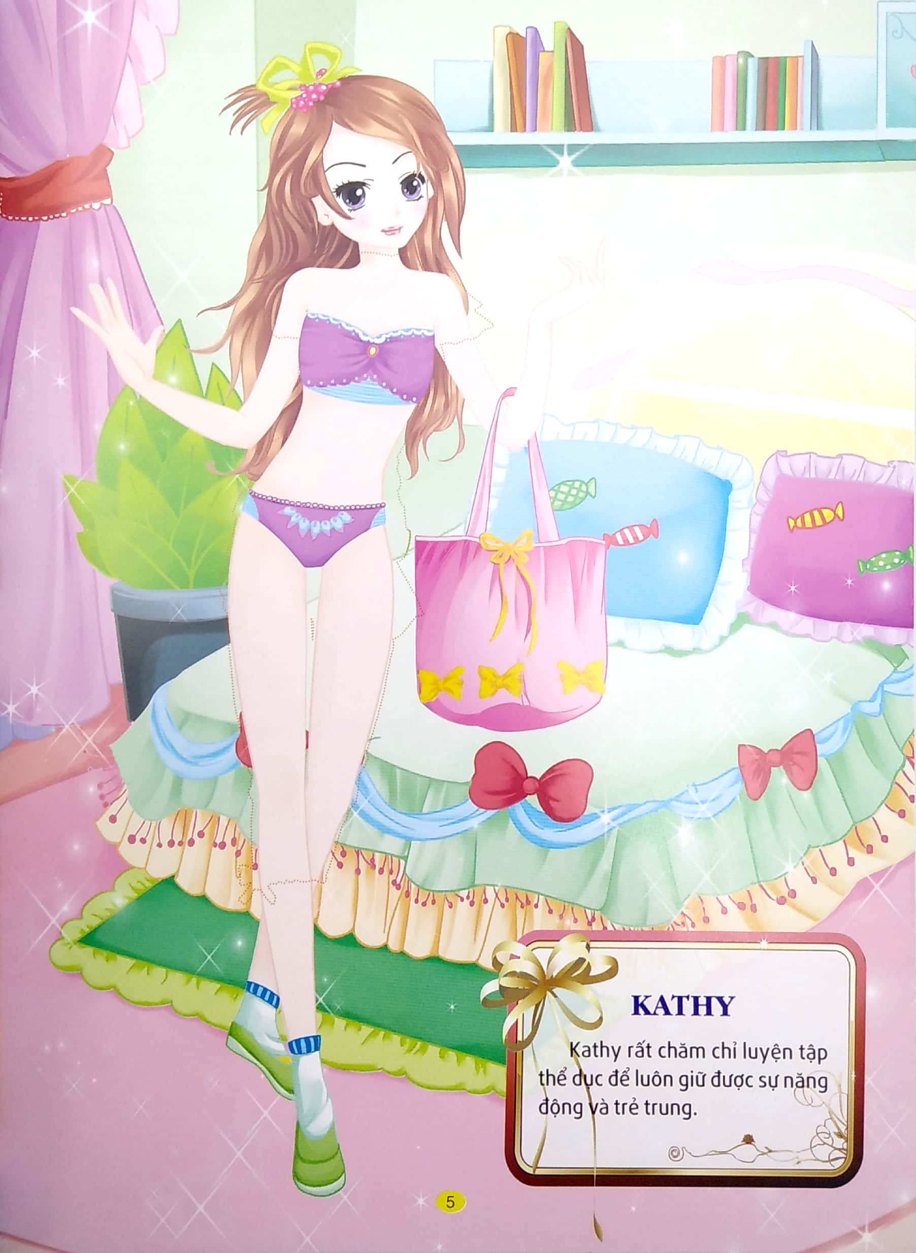 princess sticker - dán hình công chúa - công chúa thời trang