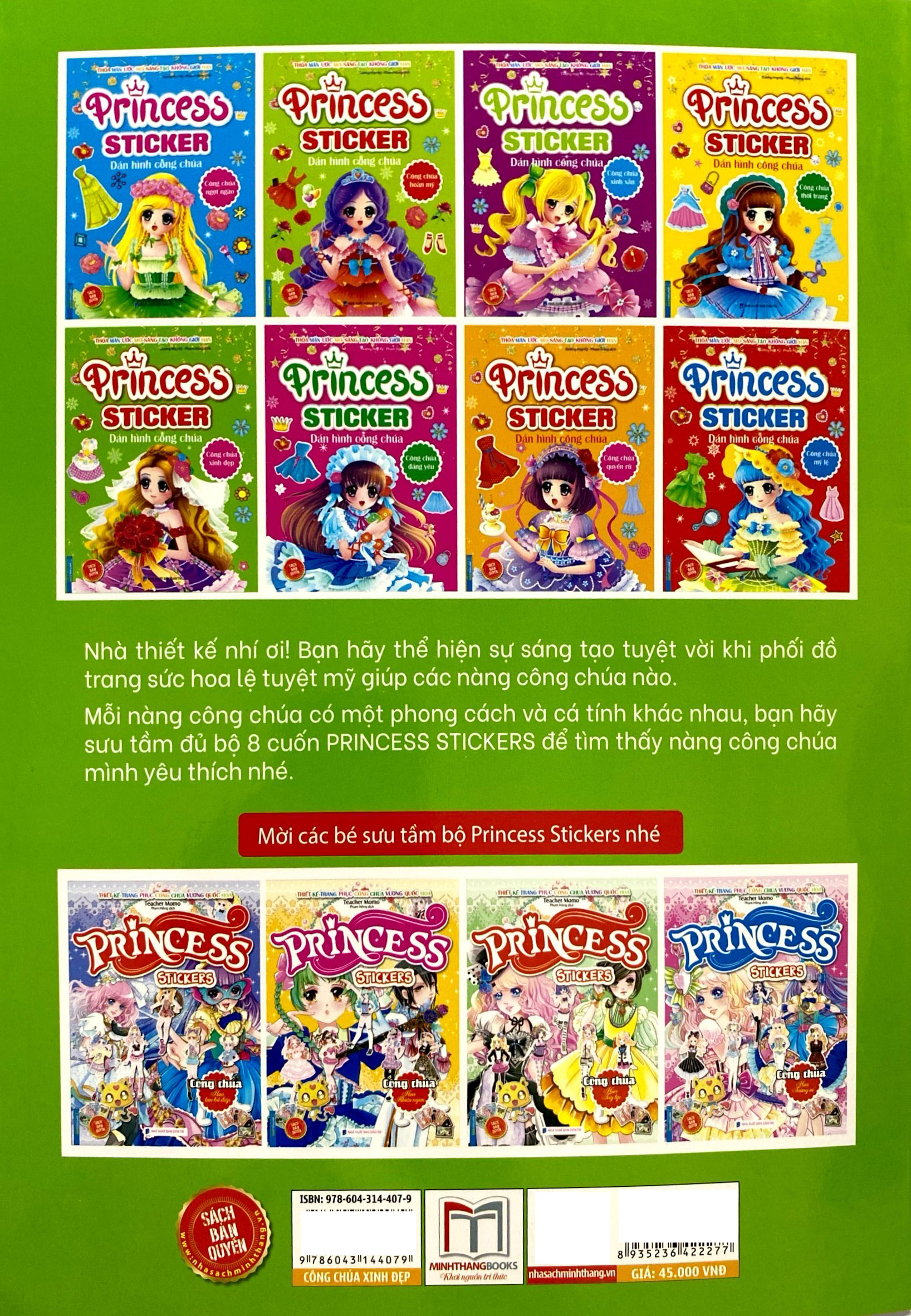 princess sticker - dán hình công chúa - công chúa xinh đẹp