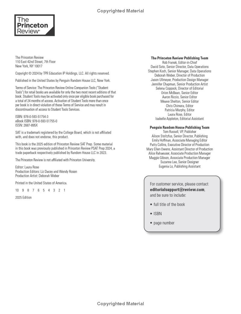 princeton review digital sat premium prep, 2025