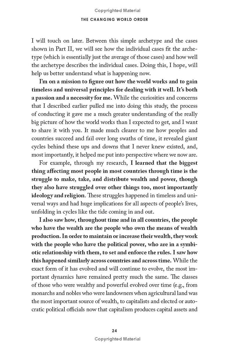 principles for dealing with the changing world order: why nations succeed and fail