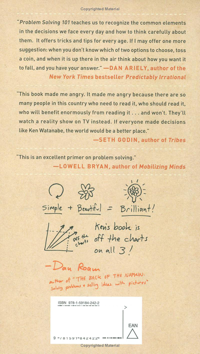 problem solving 101: a simple book for smart people