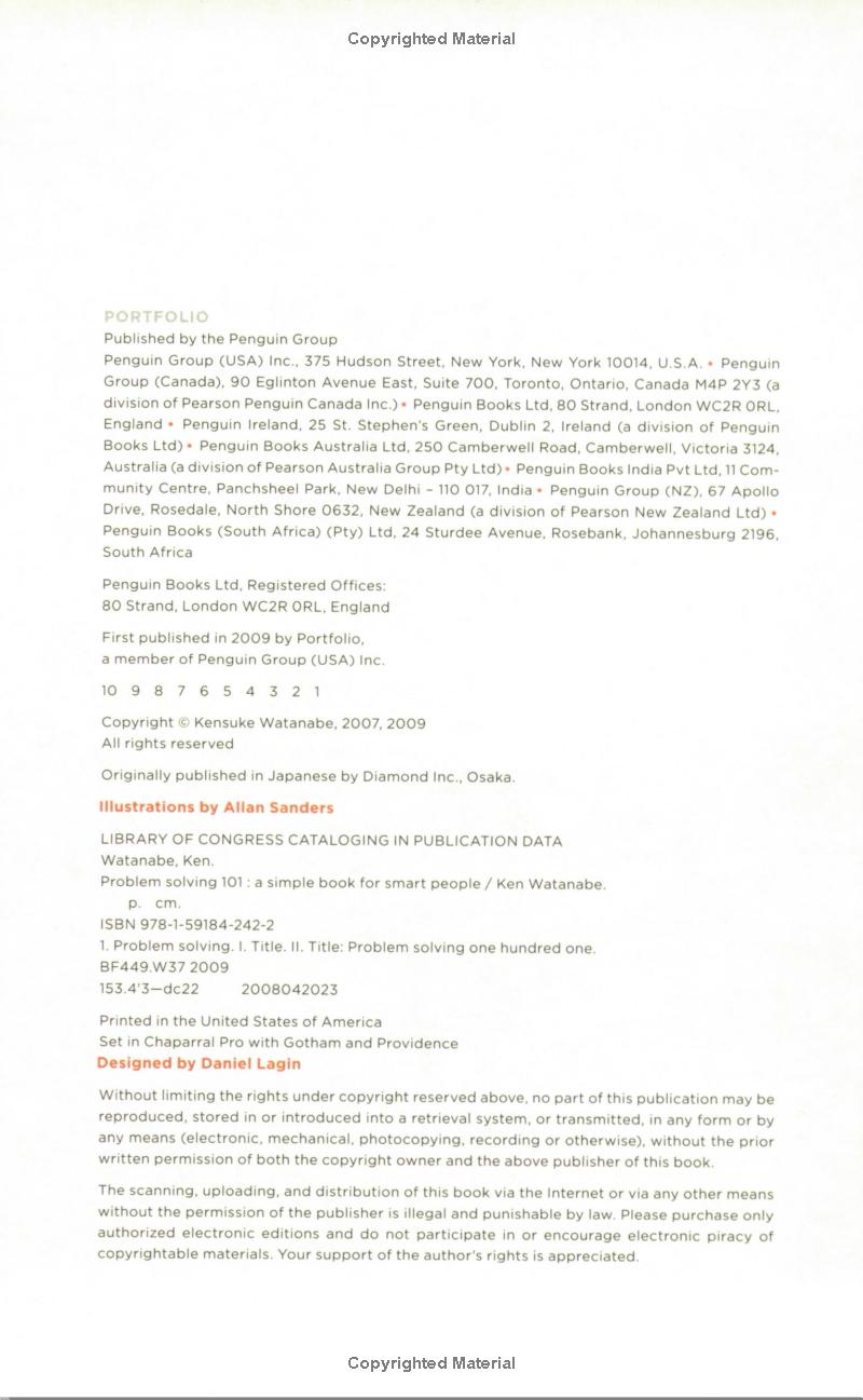 problem solving 101: a simple book for smart people